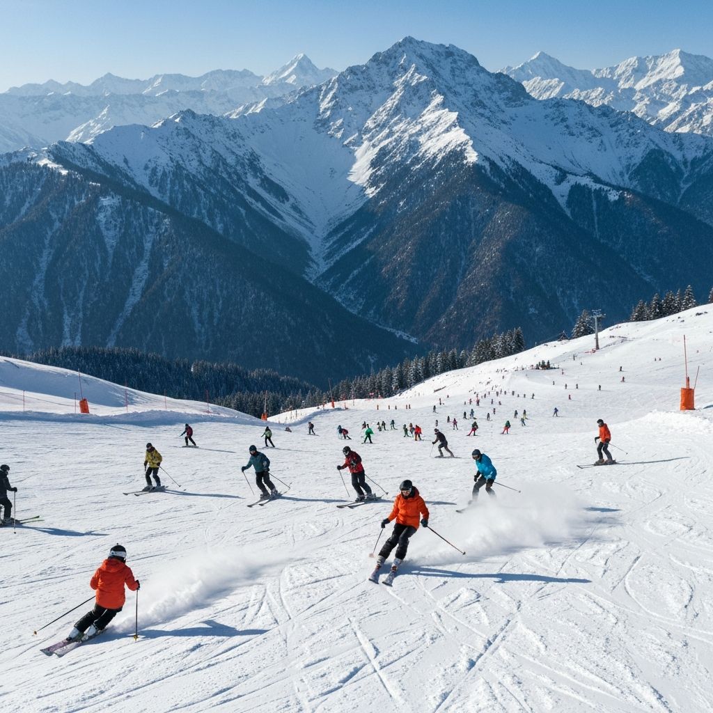 Auli Skiing